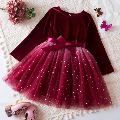 Kinder mädchen rot kleid - mädchen,