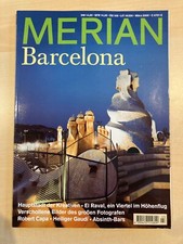 MERIAN Reisemagazin Hefte Zeitschrift - Barcelona