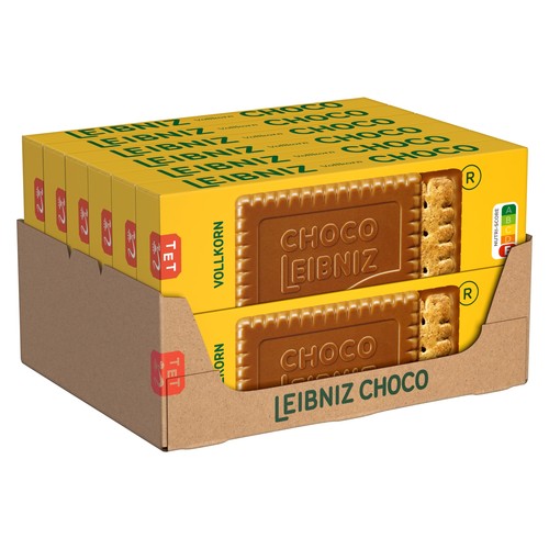 Leibniz choco vollkorn 12er - choco,