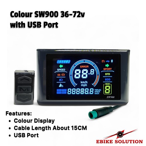 Ebike farbe sw900 usb - ebike,