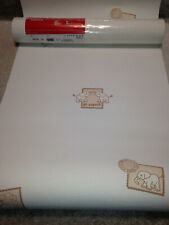 Vliestapete Esprit AS 6 x 1080-29 (6Rollen) Weiß Beige Elefant Kinderzimmer