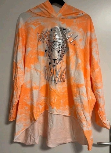 Hoodie shirt neon orange bis - hoodie,