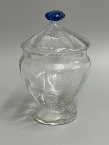Vintage bonboniere glasdose - vintage,