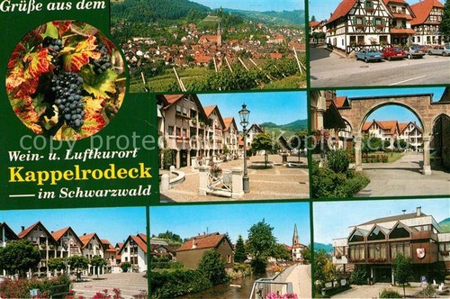 Kappelrodeck panorama orts - kappelrodeck, und