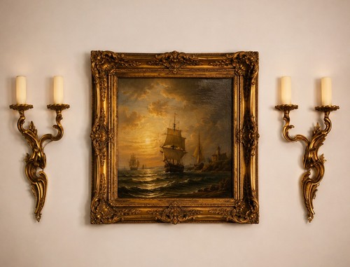Paar barock stil französische - paar,