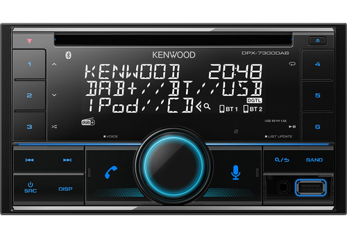 Kenwood dpx 7300dab 2din - dpx-7300dab, cd