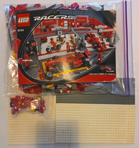 Lego 8144 ferrari 248 team - lego,
