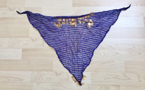 Kopftuch mit klimpermünzen - kopftuch,