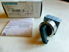 1 Siemens Knebelschalter 3SB3501-3QA41 Schalter schwarz