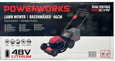 Powerworks Akku-Rasenmäher