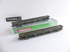 HN4411 ARNOLD N 1:160 / 2 WAGEN SNCF DD DEV 66 AUTOTÜR GRÜNE LIEFERUNG Ep IV