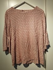 Kaffe stylische Viskose Tunika /Bluse Gr. 38 