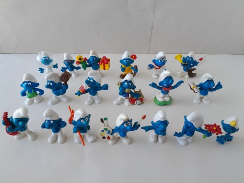 19x schlümpfe figuren von - schlümpfe,