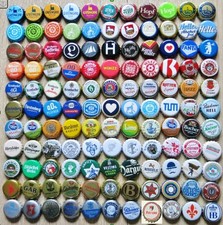 121 verschiedene Kronkorken -