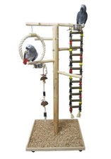 FREISITZ aus HOLZ Papageien