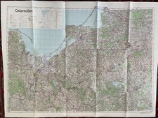 OSTPREUSSEN: Landkarte