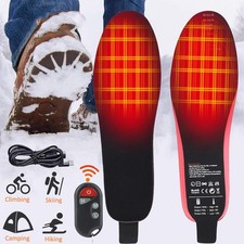Beheizte Einlegesohlen mit Fernbedieung Beheizbare Sohlen Thermosohlen Fußwärmer
