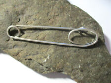 Kiltnadel Ziernadel Broschennadel Wollnadel silber 9,5 x 2 cm Schmucknadel