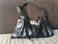 hand bag black vintage gucchi