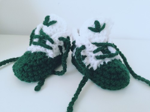 Baby häkelschuhe stiefel - ,