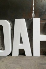 StyroBuchstabe: 60x10cm