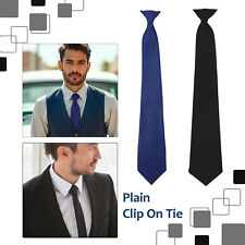 Einfarbig Herren Schwarz/Blau