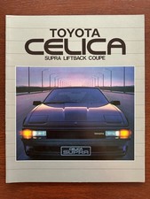 Prospekt / brochure Toyota Celica & Celica Supra MY 1984