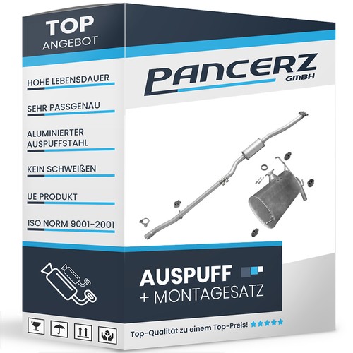 Auspuff für mitsubishi lancer - für,