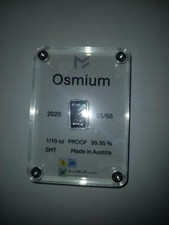 1/10 oz Osmium Barren 99,95%