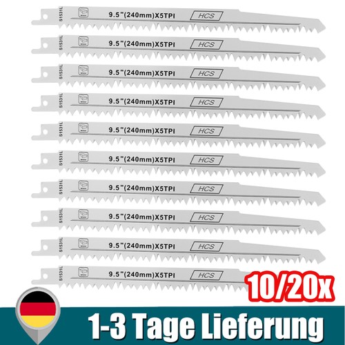 20x säbelsägeblatter - 10/20x,