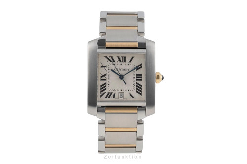 Cartier tank francaise stahl - tank,