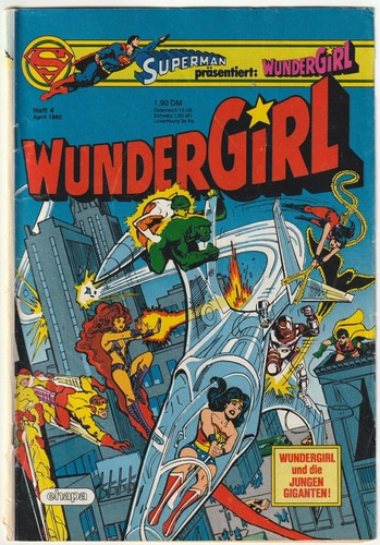 Wundergirl 1982 - #4/1982, +