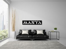 OPEL MANTA Wandkunst aus