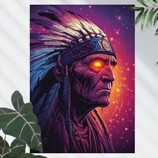 Indianerhäuptling mit