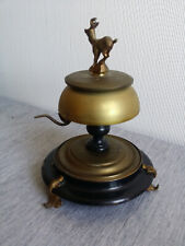 Gong Glocke Klingel Rezeptionsglocke Serviceglocke Tischglocke Hotelglocke antik