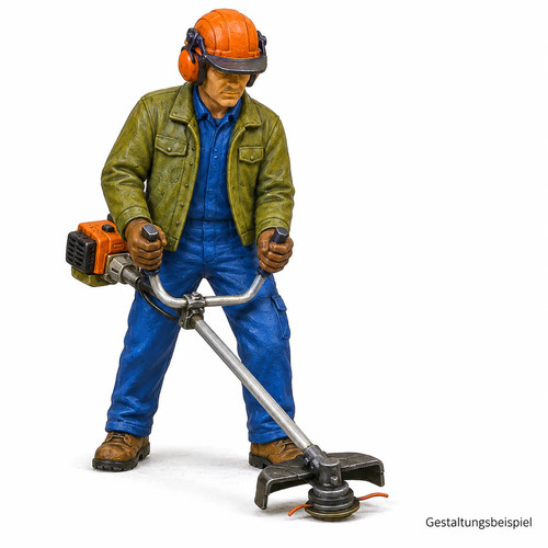 Druck miniatur arbeiter - 3d,