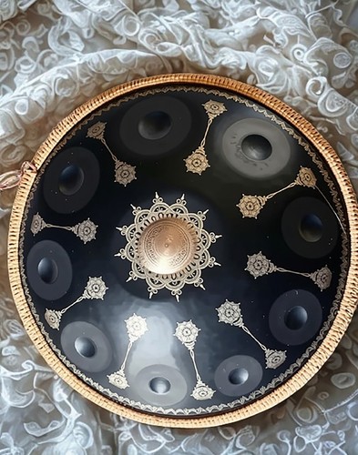 Schwarze yantra handpan d - handpan,,