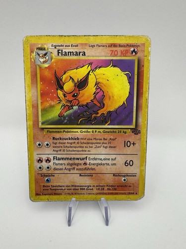 Flamara pokemon karte - 19/64,