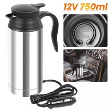 750ml 12V Auto Edelstahl Zigarettenanzünder Wasserkocher Elektro