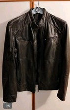 Lederjacke braun Biker