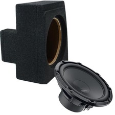 BMW 5 E39 Touring Auto Bass Gehäuse + 25cm 2 Ohm Subwoofer HERTZ CS250 S2