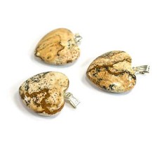 Landschaftsjaspis Herz