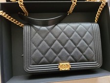 CHANEL Caviar Quilted Boy