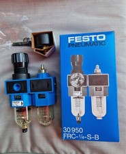 Festo FRC-1/4-S-B Wartungseinheit Druckluftregler Druckluftminderer 16bar