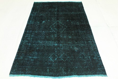 Vintage orientteppich blau - orientteppich,