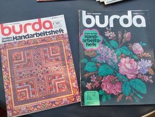 Handarbeiten: Sticken ( 2 Hefte Burda)