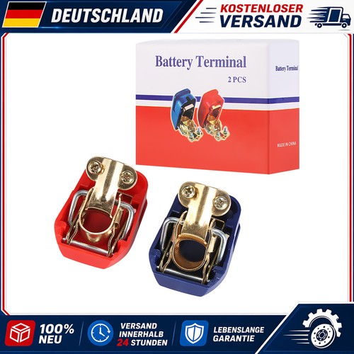 12v batterie polklemmen set - 12v,