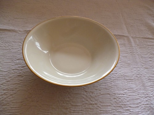 Servierschüssel mit goldrand - servierschüssel,