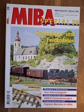 1 MIBA Spezial 39 Schmalspur-