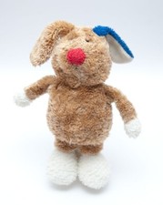 SIGIKID  Hase mit der roten Nase beige blaues Ohr Heine Stofftier